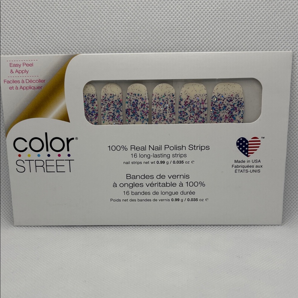 💅 3/$10 - Color Street Confetti Glitter Nail Strips - Less Bitter More Glitter